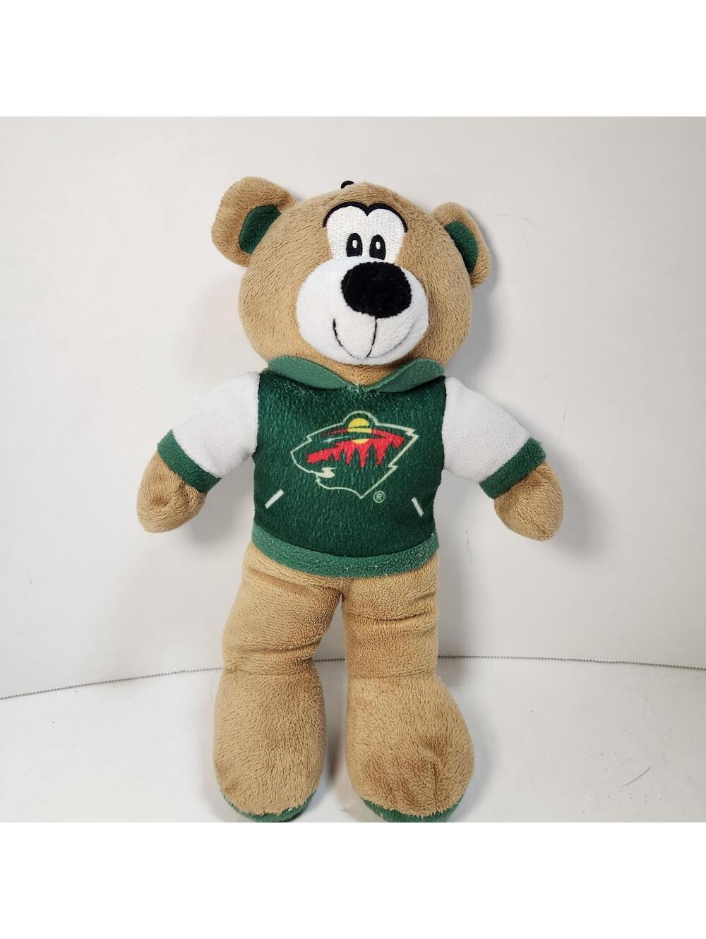 NHL Officially Licensed Minnesota Wild Hockey Bear Plush 12"  Good Stuff